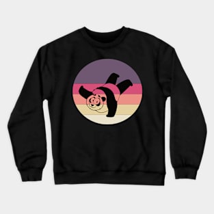 dancing panda Crewneck Sweatshirt